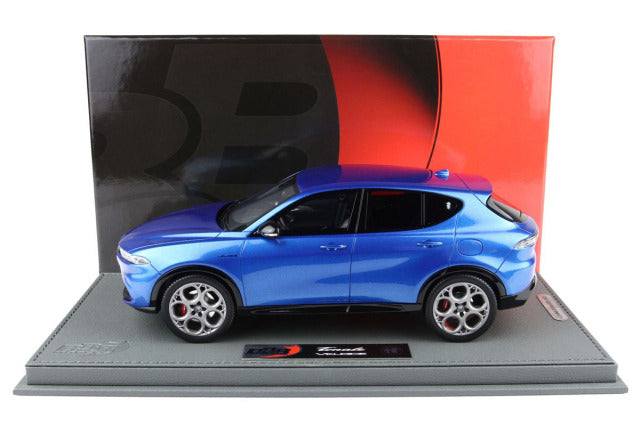BBR Models BBRC1856BV 1/18 Alfa Romeo Tonale Veloce Blu Misano Limited 52pcs (with Display Case) - image 6