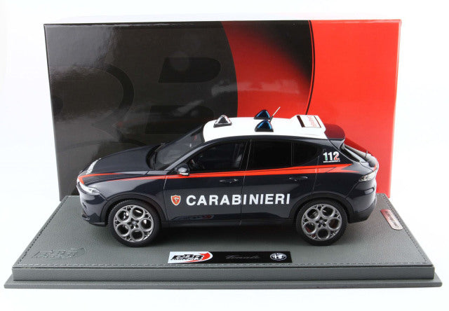 BBR Models BBRC1856CARV 1/18 Alfa Romeo Tonale CARABINIERI Limited 100pcs (with Display Case) - image 8