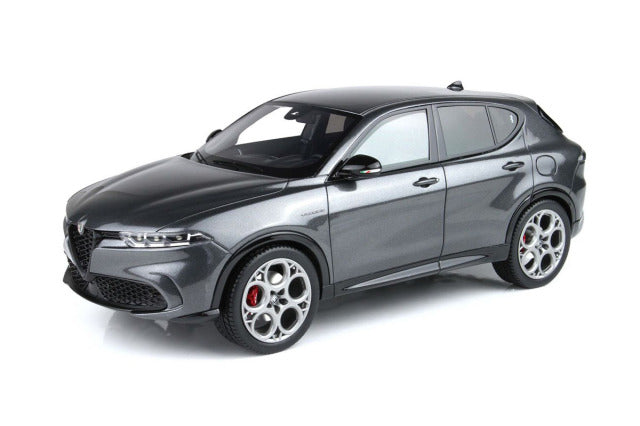 BBR Models BBRC1856EV 1/18 Alfa Romeo Tonale Veloce Grigio Vesuvio Limited 32pcs (with Display Case) - image 3