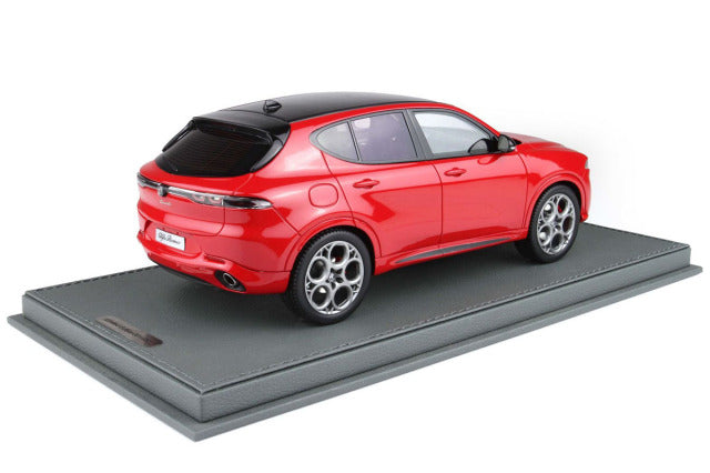 BBR Models BBRC1858AV 1/18 Alfa Romeo Tonale Tributo Rosso Alfa Limited 52pcs (with Display Case) - image 2