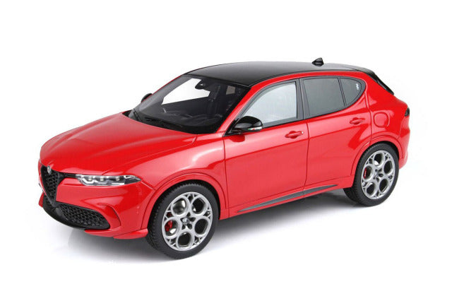BBR Models BBRC1858AV 1/18 Alfa Romeo Tonale Tributo Rosso Alfa Limited 52pcs (with Display Case) - image 3
