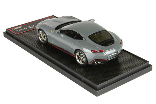 BBR Models BBRC236N 1/43 Ferrari Roma Grigio Medio / Red Stripe Limited 48pcs - image 2