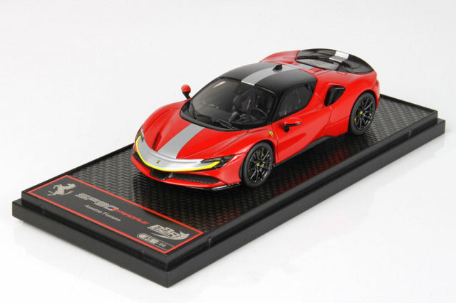 BBR Models BBRC239A 1/43 Ferrari SF90 Stradale Pack Fiorano Rosso Corsa Limited 99pcs - image 1