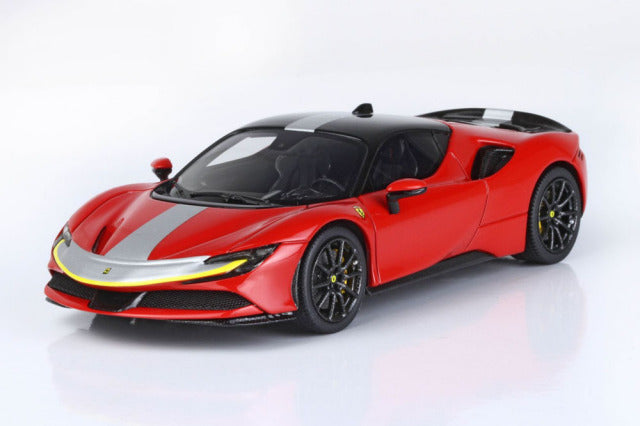 BBR Models BBRC239A 1/43 Ferrari SF90 Stradale Pack Fiorano Rosso Corsa Limited 99pcs - image 3