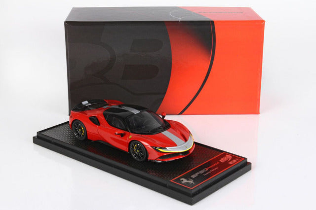BBR Models BBRC239A 1/43 Ferrari SF90 Stradale Pack Fiorano Rosso Corsa Limited 99pcs - image 8