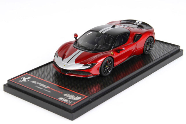 BBR Models BBRC239B 1/43 Ferrari SF90 Stradale Pack Fiorano Rosso Fuoco Limited 99pcs - image 1