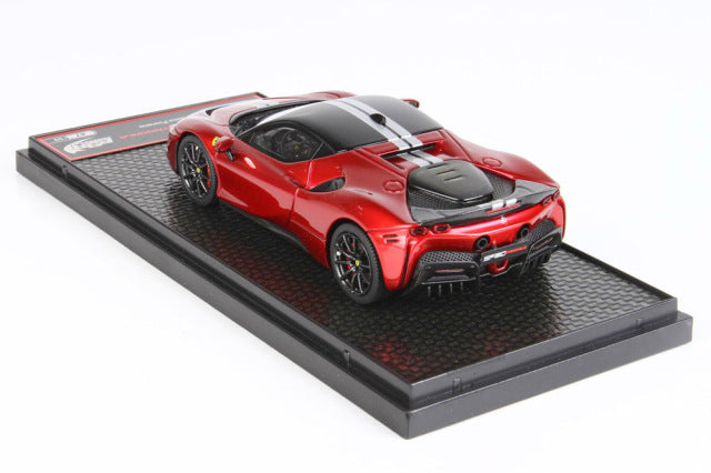BBR Models BBRC239B 1/43 Ferrari SF90 Stradale Pack Fiorano Rosso Fuoco Limited 99pcs - image 2
