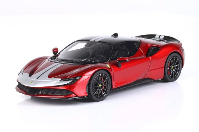 BBR Models BBRC239B 1/43 Ferrari SF90 Stradale Pack Fiorano Rosso Fuoco Limited 99pcs - image 3