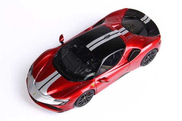 BBR Models BBRC239B 1/43 Ferrari SF90 Stradale Pack Fiorano Rosso Fuoco Limited 99pcs - image 6