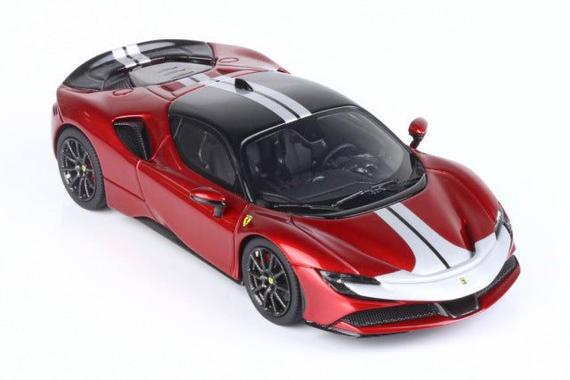 BBR Models BBRC239B 1/43 Ferrari SF90 Stradale Pack Fiorano Rosso Fuoco Limited 99pcs - image 7