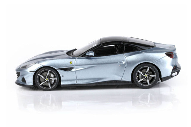 BBR BBRC250C1 1/43 Ferrari Portofino M (Closed roof) Grigio Alloy / Black roof Limited 36pcs Resin Model Car - image 4