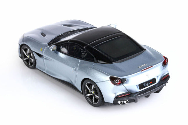 BBR BBRC250C1 1/43 Ferrari Portofino M (Closed roof) Grigio Alloy / Black roof Limited 36pcs Resin Model Car - image 5