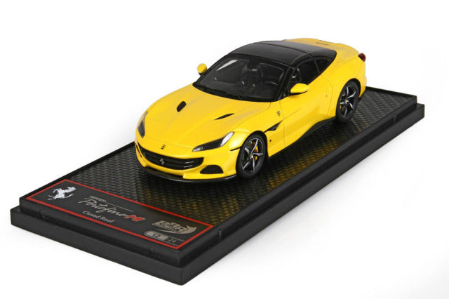 BBR Models BBRC250G1 1/43 Ferrari Portofino M (Closed roof) Giallo Modena / Black roof Limited 24pcs - image 1