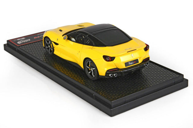 BBR Models BBRC250G1 1/43 Ferrari Portofino M (Closed roof) Giallo Modena / Black roof Limited 24pcs - image 2