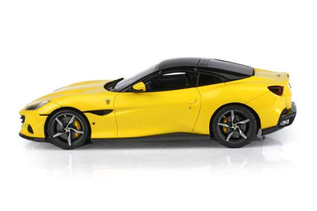 BBR Models BBRC250G1 1/43 Ferrari Portofino M (Closed roof) Giallo Modena / Black roof Limited 24pcs - image 4