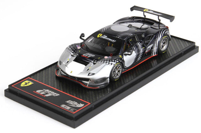 BBR Models BBRC255C 1/43 Ferrari 488 GT Modificata America Blue Limited 99pcs - image 1
