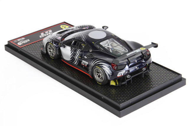 BBR Models BBRC255C 1/43 Ferrari 488 GT Modificata America Blue Limited 99pcs - image 2