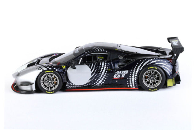 BBR Models BBRC255C 1/43 Ferrari 488 GT Modificata America Blue Limited 99pcs - image 4