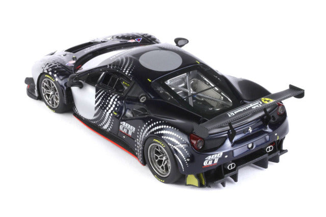 BBR Models BBRC255C 1/43 Ferrari 488 GT Modificata America Blue Limited 99pcs - image 5