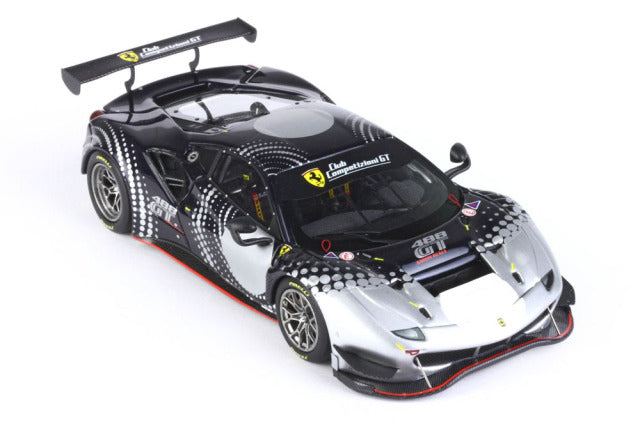 BBR Models BBRC255C 1/43 Ferrari 488 GT Modificata America Blue Limited 99pcs - image 6