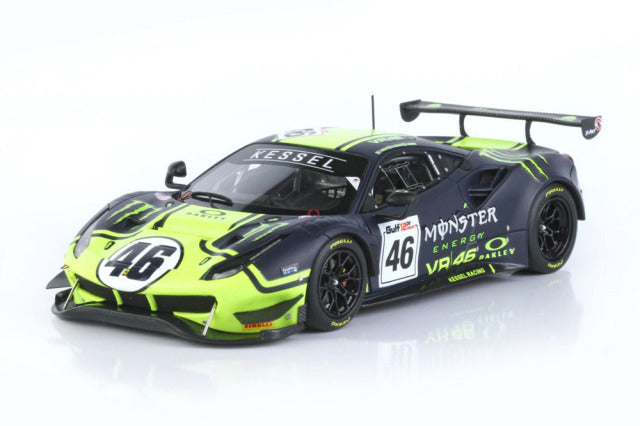 BBR Models BBRC258 1/43 Ferrari 488 GT3 Valentino Rossi Team Kessel Limited 460pcs - image 3