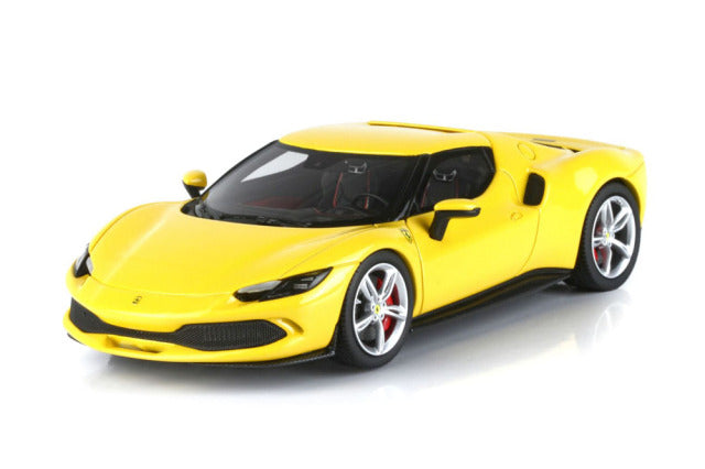 BBR Models BBRC264C 1/43 Ferrari 296 GTB Giallo Modena Limited 99pcs - image 3