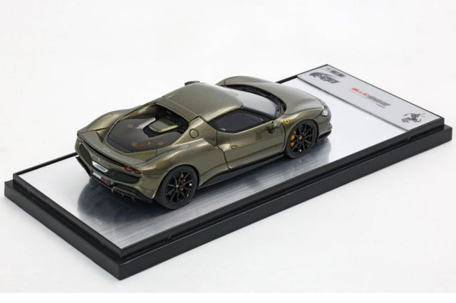 BBR Models BBRC264SU20 1/43 Ferrari 296 GTB Verde Manzoni gloss Limited 20pcs - image 2