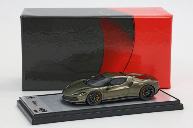 BBR Models BBRC264SU20 1/43 Ferrari 296 GTB Verde Manzoni gloss Limited 20pcs - image 3