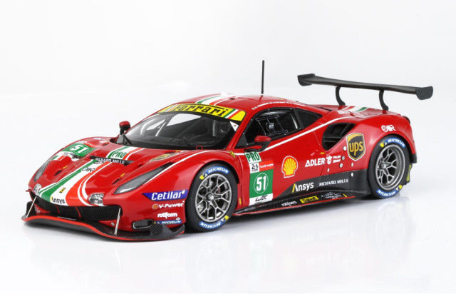BBR Models BBRC266A 1/43 Ferrari 488GTE LMGTE Team AF Corse Wins Le Mans 2021 No.51 Limited 248pcs - image 3