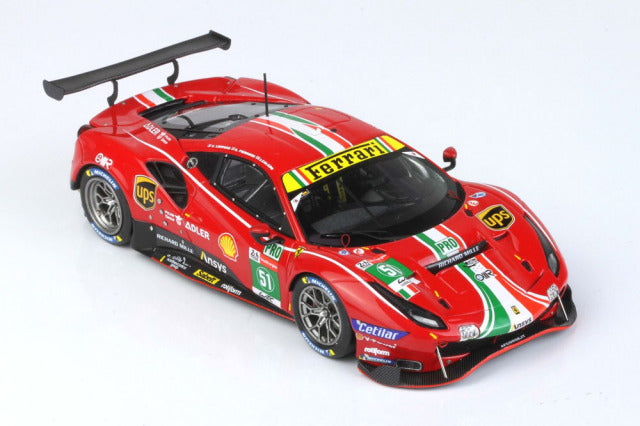 BBR Models BBRC266A 1/43 Ferrari 488GTE LMGTE Team AF Corse Wins Le Mans 2021 No.51 Limited 248pcs - image 6