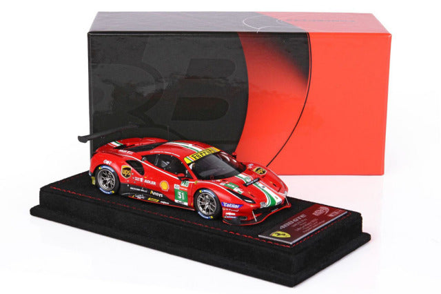 BBR Models BBRC266A 1/43 Ferrari 488GTE LMGTE Team AF Corse Wins Le Mans 2021 No.51 Limited 248pcs - image 7
