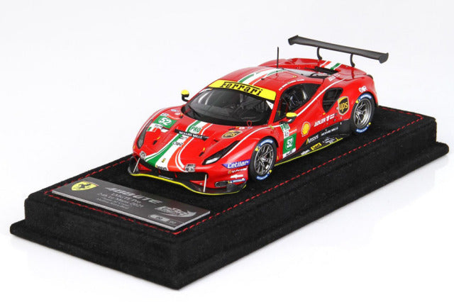 BBR Models BBRC266B 1/43 Ferrari 488GTE LMGTE Team AF Corse Le Mans 2021 No.52 Limited 90pcs - image 1