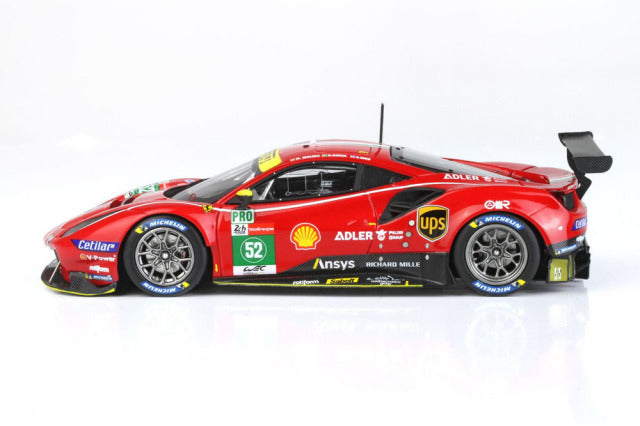 BBR Models BBRC266B 1/43 Ferrari 488GTE LMGTE Team AF Corse Le Mans 2021 No.52 Limited 90pcs - image 4