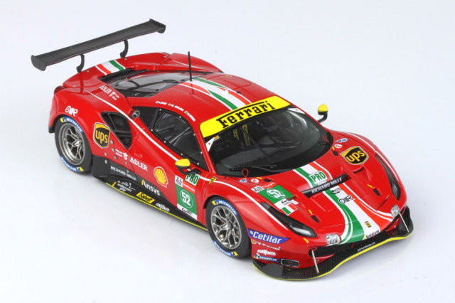 BBR Models BBRC266B 1/43 Ferrari 488GTE LMGTE Team AF Corse Le Mans 2021 No.52 Limited 90pcs - image 6