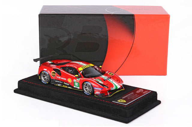 BBR Models BBRC266B 1/43 Ferrari 488GTE LMGTE Team AF Corse Le Mans 2021 No.52 Limited 90pcs - image 7