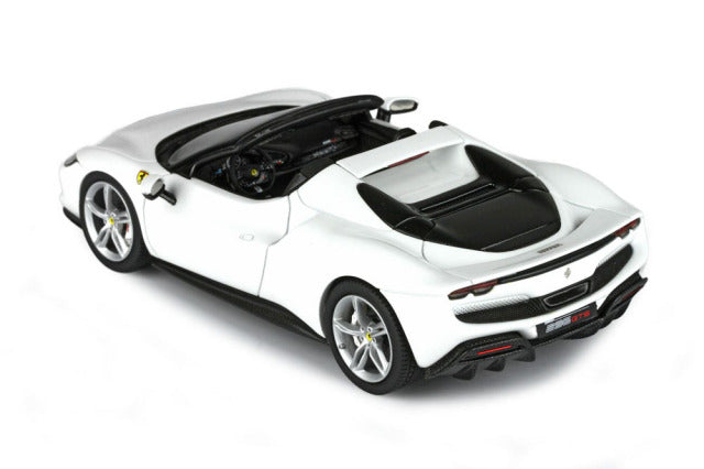 BBRC268B2 Ferrari 296GTS Bianco Cervino / Silver wheels Limited 50pcs - image 5