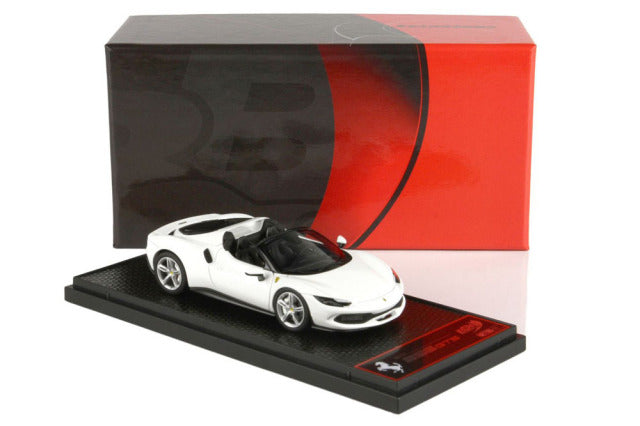 BBRC268B2 Ferrari 296GTS Bianco Cervino / Silver wheels Limited 50pcs - image 6