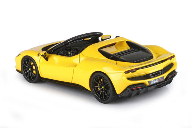 BBR Models BBRC268C1 1/43 Ferrari 296GTS Giallo Modena / Carbon wheels Limited 100pcs - image 5