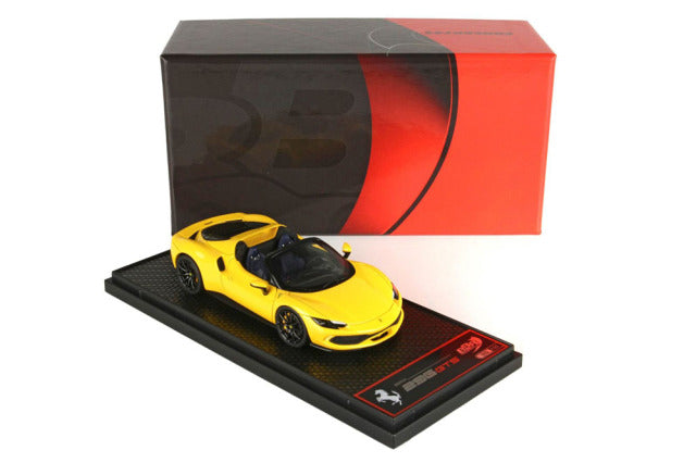 BBR Models BBRC268C1 1/43 Ferrari 296GTS Giallo Modena / Carbon wheels Limited 100pcs - image 6