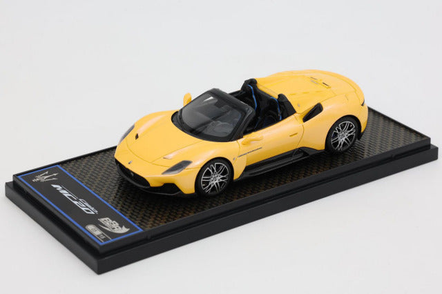 BBR Models BBRC276C 1/43 Maserati MC20 Cielo 2022 Giallo Genio - MMXX Design Rims Limited 15pcs - image 1