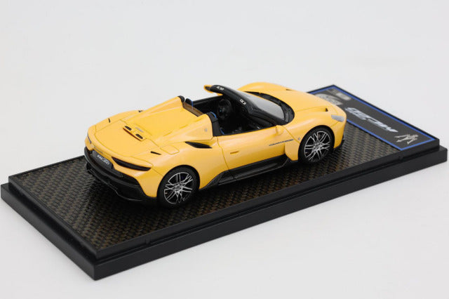 BBR Models BBRC276C 1/43 Maserati MC20 Cielo 2022 Giallo Genio - MMXX Design Rims Limited 15pcs - image 2