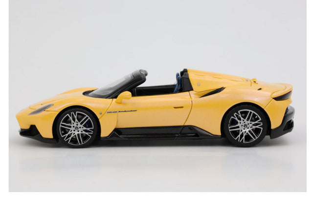 BBR Models BBRC276C 1/43 Maserati MC20 Cielo 2022 Giallo Genio - MMXX Design Rims Limited 15pcs - image 4