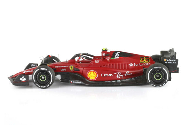 BBR Models BBRC278B 1/43 Ferrari F1-75 Australia GP Melbourne 2022 C.Sainz Limited 150pcs - image 4