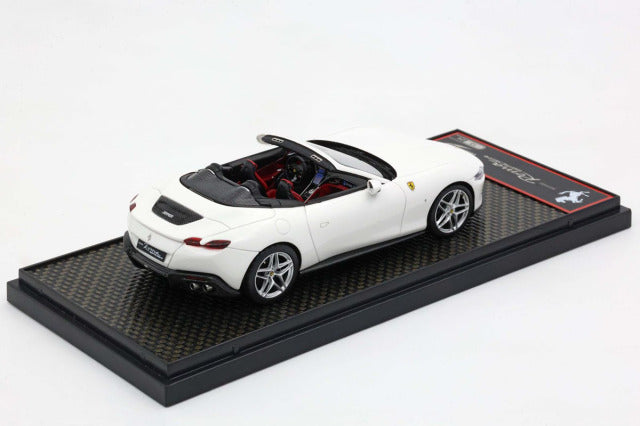 BBR Models BBRC282C 1/43 Ferrari Roma Spider Bianco Cervino Limited 24pcs - image 2