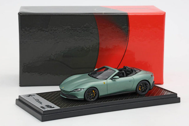 BBR Models BBRC282SU34 1/43 Ferrari Roma Spider Verde Medio Matt Limited 22pcs - image 3