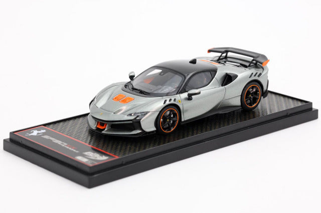 BBR Models BBRC285E 1/43 Ferrari SF90XX Stradale Grigio Competizione Limited 50pcs - image 1