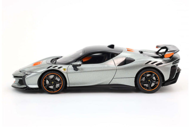 BBR Models BBRC285E 1/43 Ferrari SF90XX Stradale Grigio Competizione Limited 50pcs - image 4