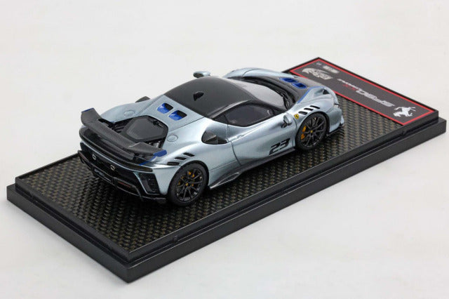 BBR Models BBRC285N 1/43 Ferrari SF90XX Stradale Titan Gray Limited 40pcs - image 2