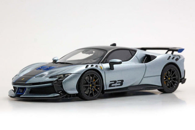 BBR Models BBRC285N 1/43 Ferrari SF90XX Stradale Titan Gray Limited 40pcs - image 3