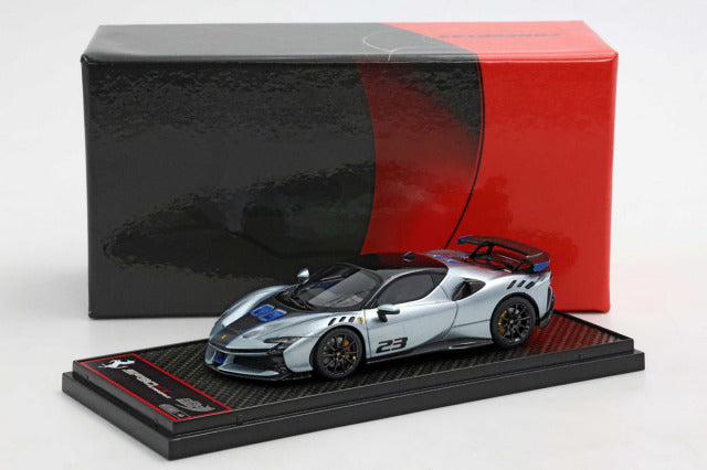 BBR Models BBRC285N 1/43 Ferrari SF90XX Stradale Titan Gray Limited 40pcs - image 6